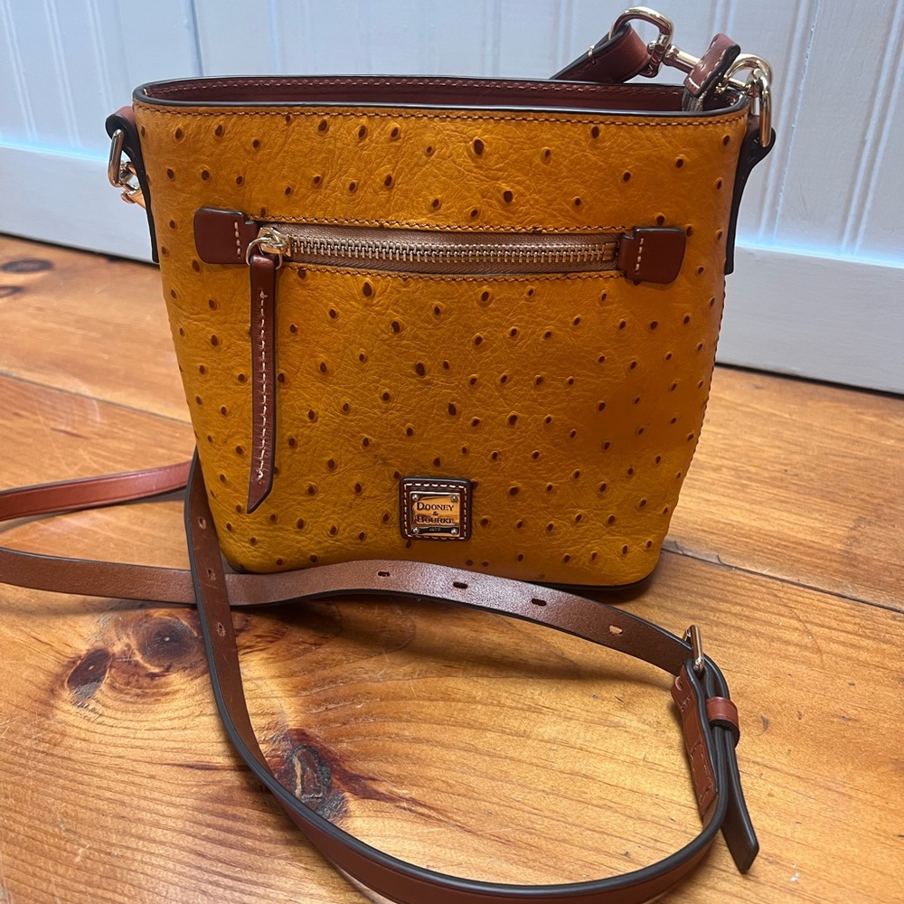 Dooney & Bourke Mustard Crossbody Bag